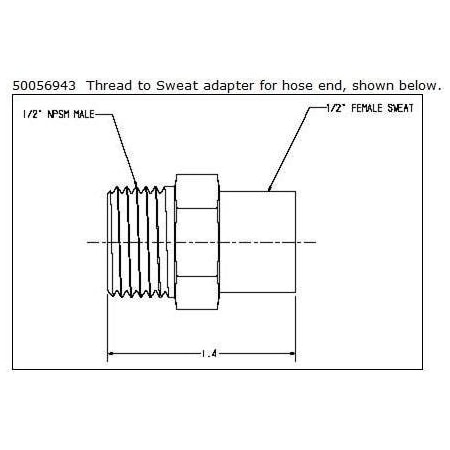 Iec ADPT 12 NPSM X FEMALE SWT A071-50056943